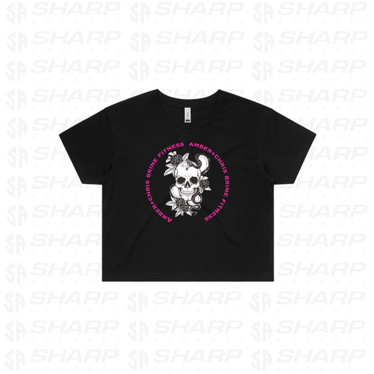 Skull - Crop Tee