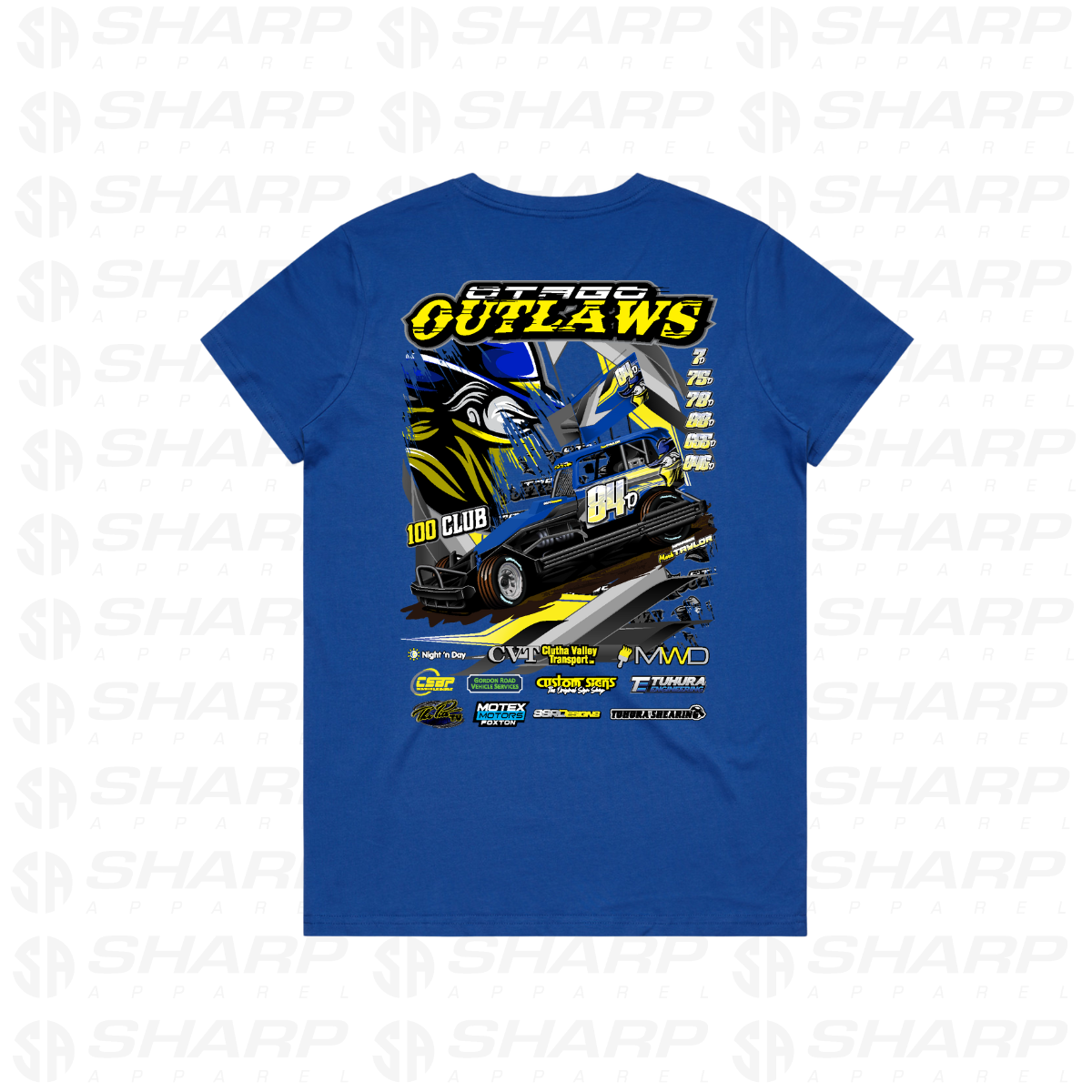 Otago Outlaws 2026 - Women's Tee