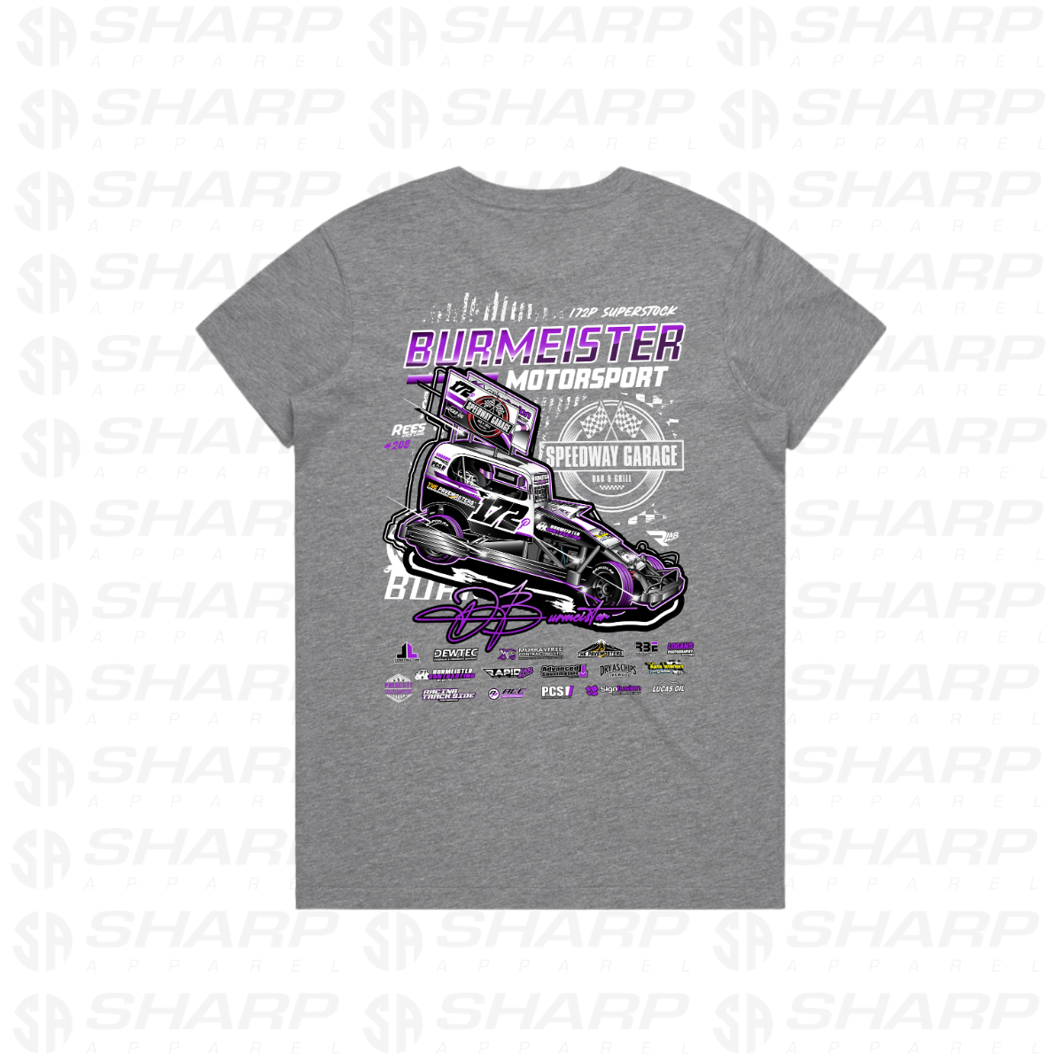 172p Burmeister Motorsport 2026/27 - Women's Tee