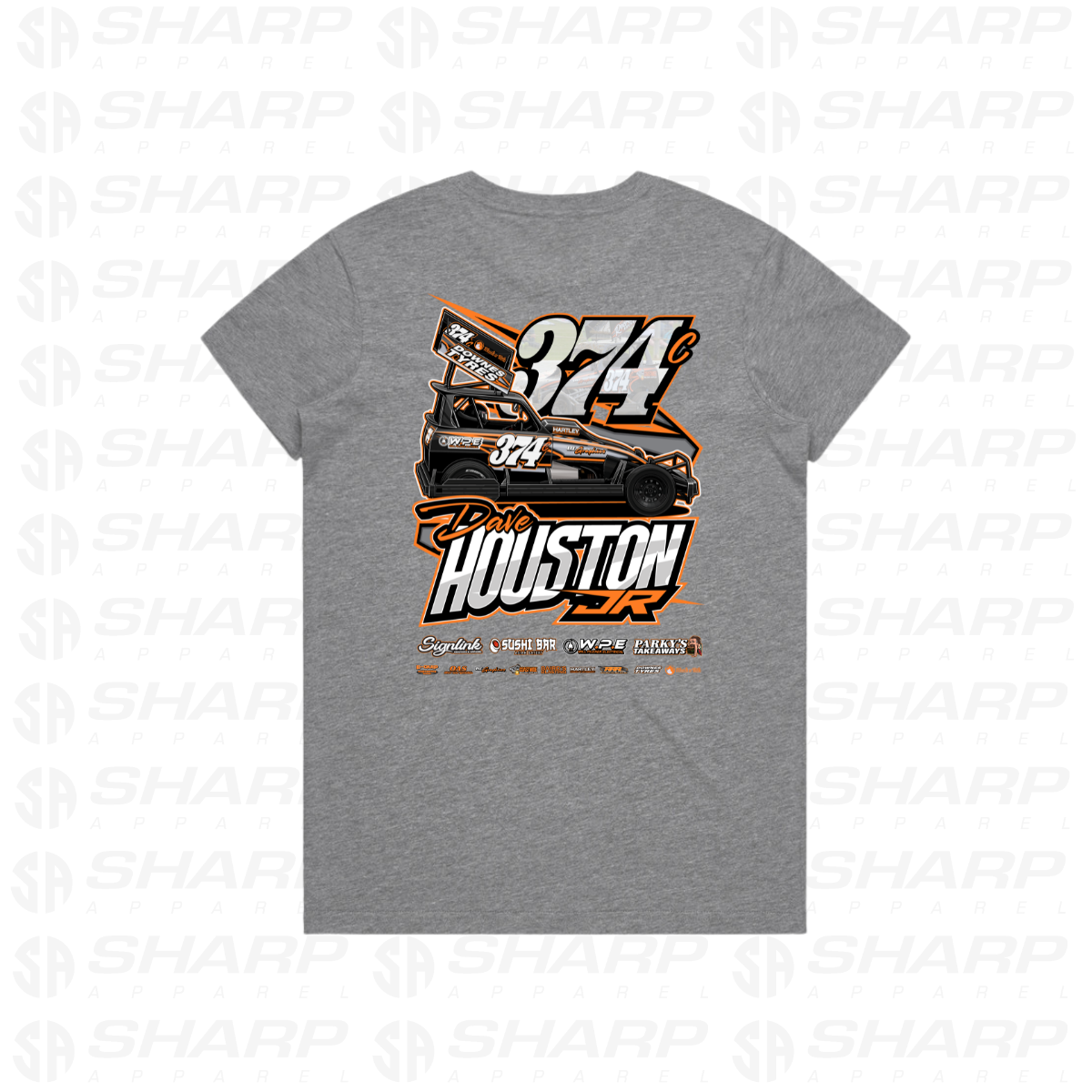 374c Dave Houston Jr 2025/26 - Women's Tee
