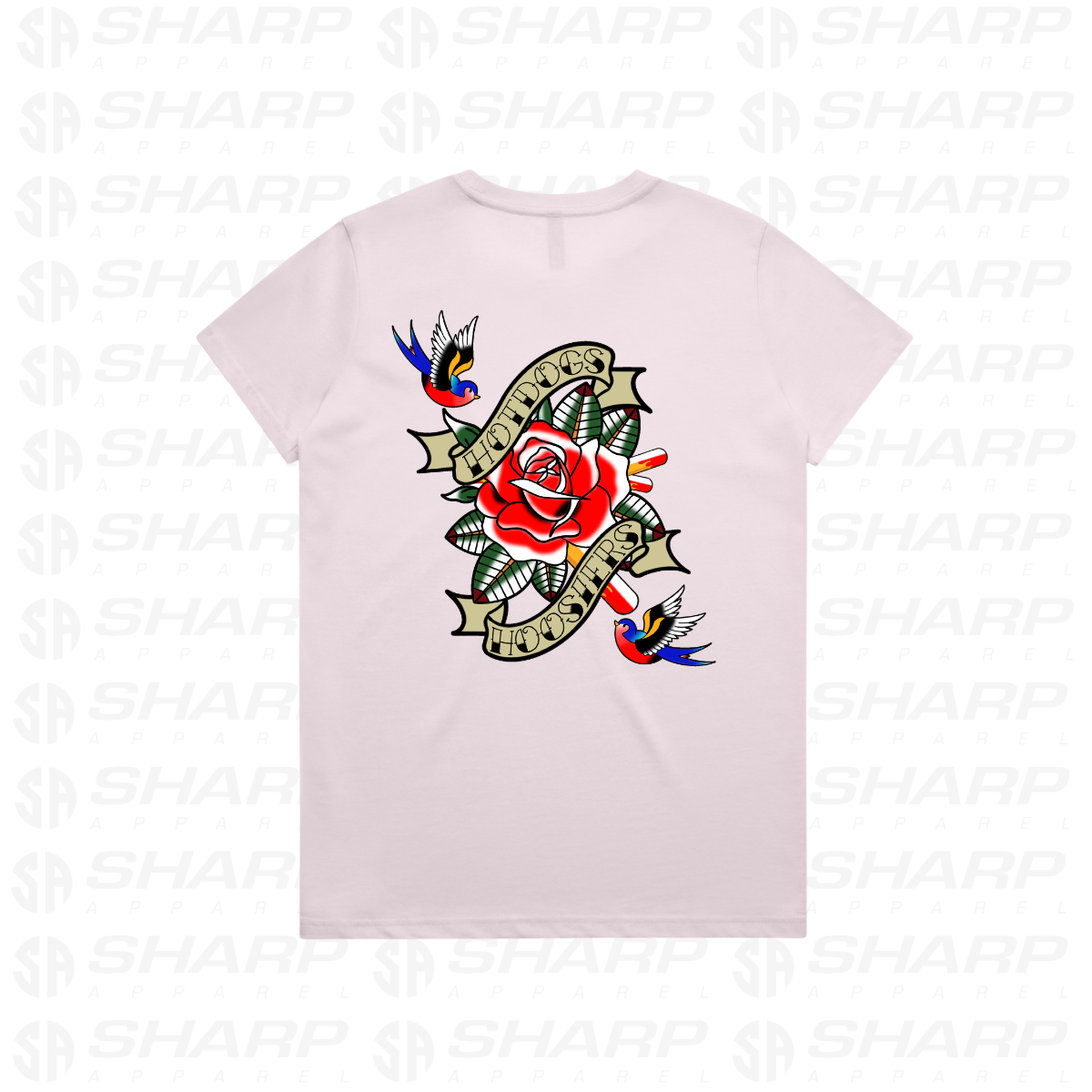 H&H Redlines & Roses 001 - Women's Tee