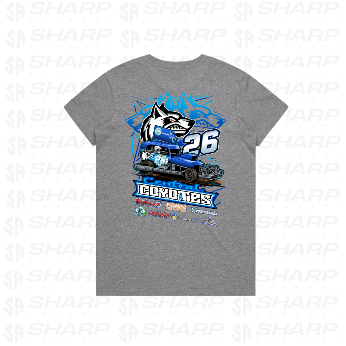 Central Coyotes 2025/26 - Women's Tee