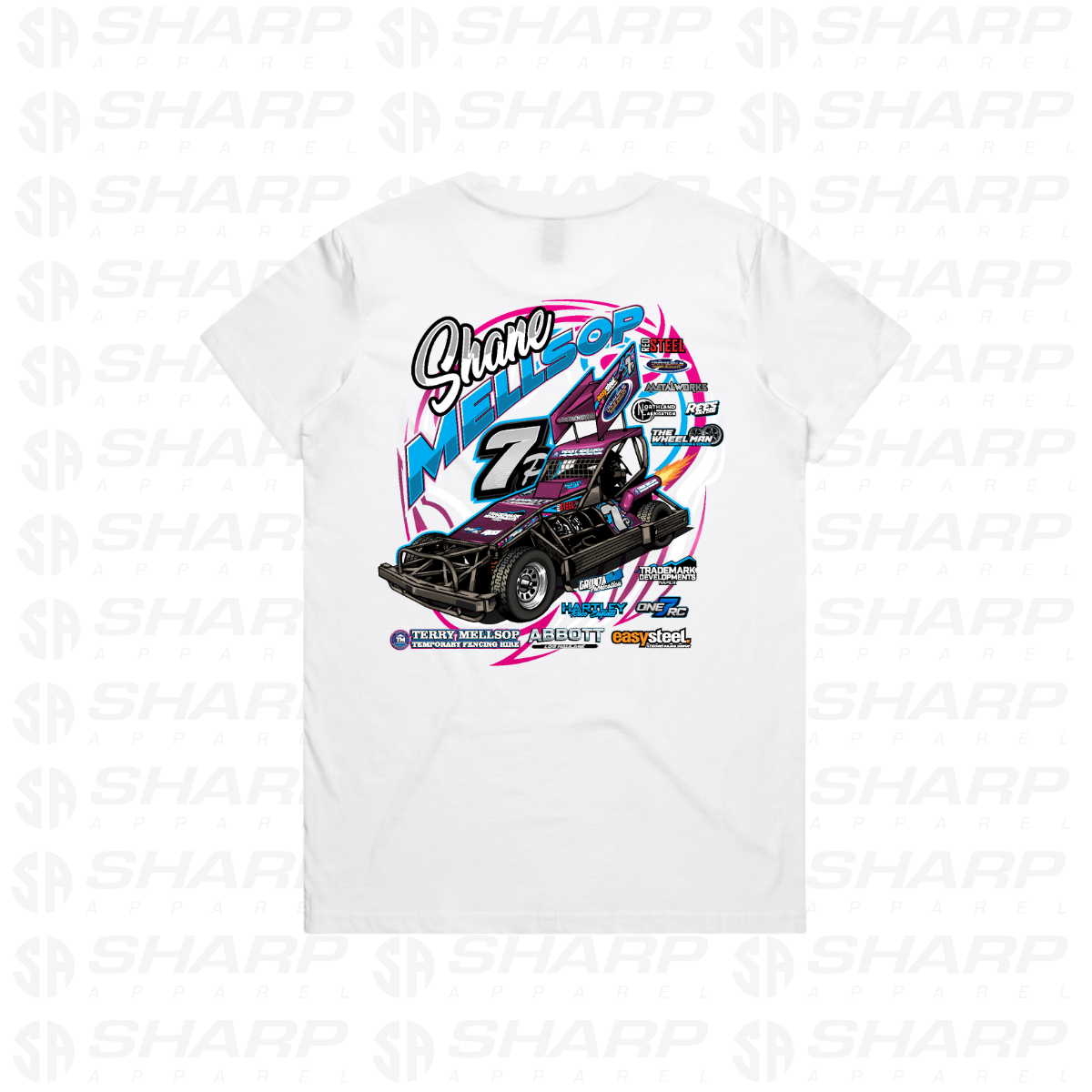 7p Mellsop Motorsport 2025/26 - Women's Tee