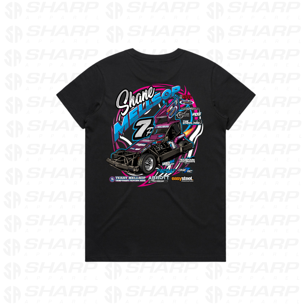 7p Mellsop Motorsport 2025/26 - Women's Tee