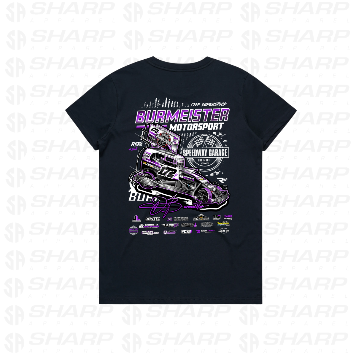 172p Burmeister Motorsport 2026/27 - Women's Tee