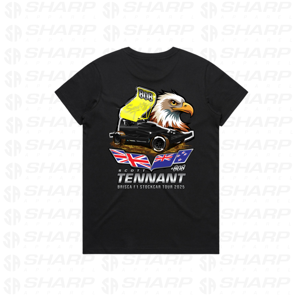 808 UK Tour 2025 - Women's Tee