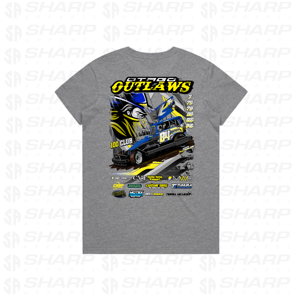 Otago Outlaws 2026 - Women's Tee