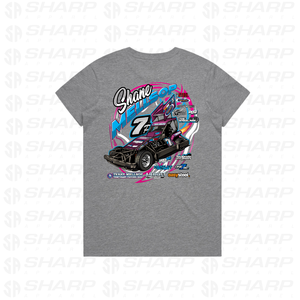 7p Mellsop Motorsport 2025/26 - Women's Tee