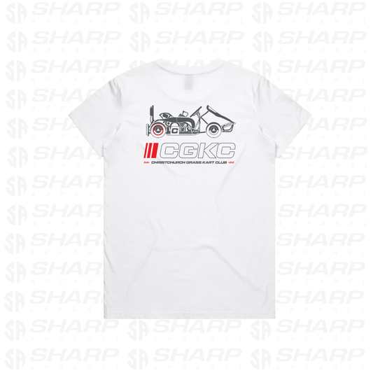 Christchurch Grass Kart Club - Women's Tee