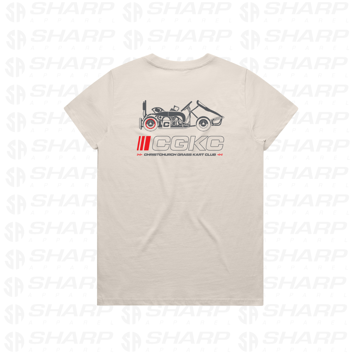 Christchurch Grass Kart Club - Women's Tee