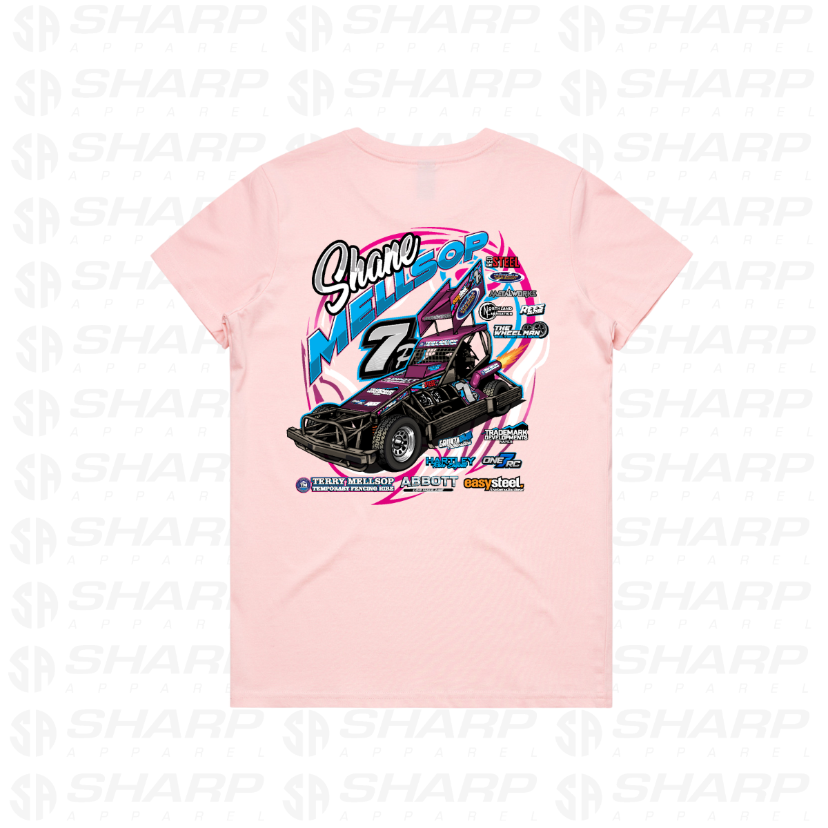 7p Mellsop Motorsport 2025/26 - Women's Tee