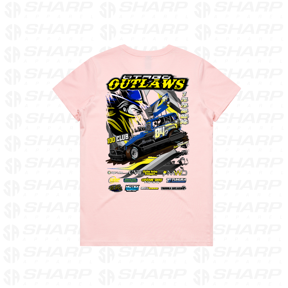 Otago Outlaws 2026 - Women's Tee