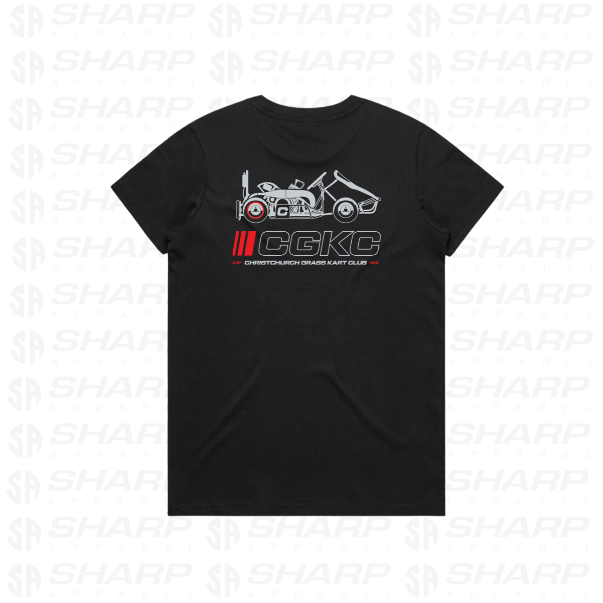 Christchurch Grass Kart Club - Women's Tee