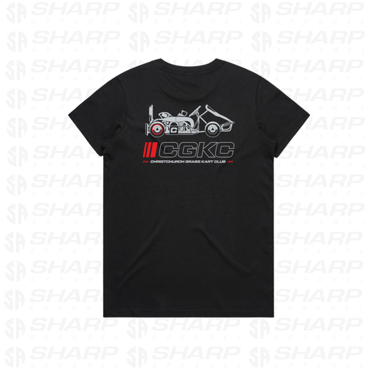 Christchurch Grass Kart Club - Women's Tee