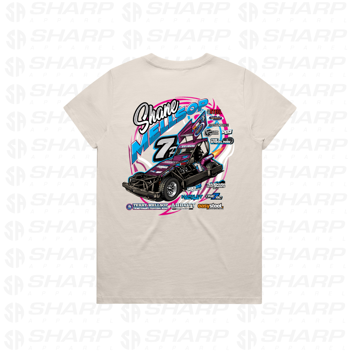 7p Mellsop Motorsport 2025/26 - Women's Tee