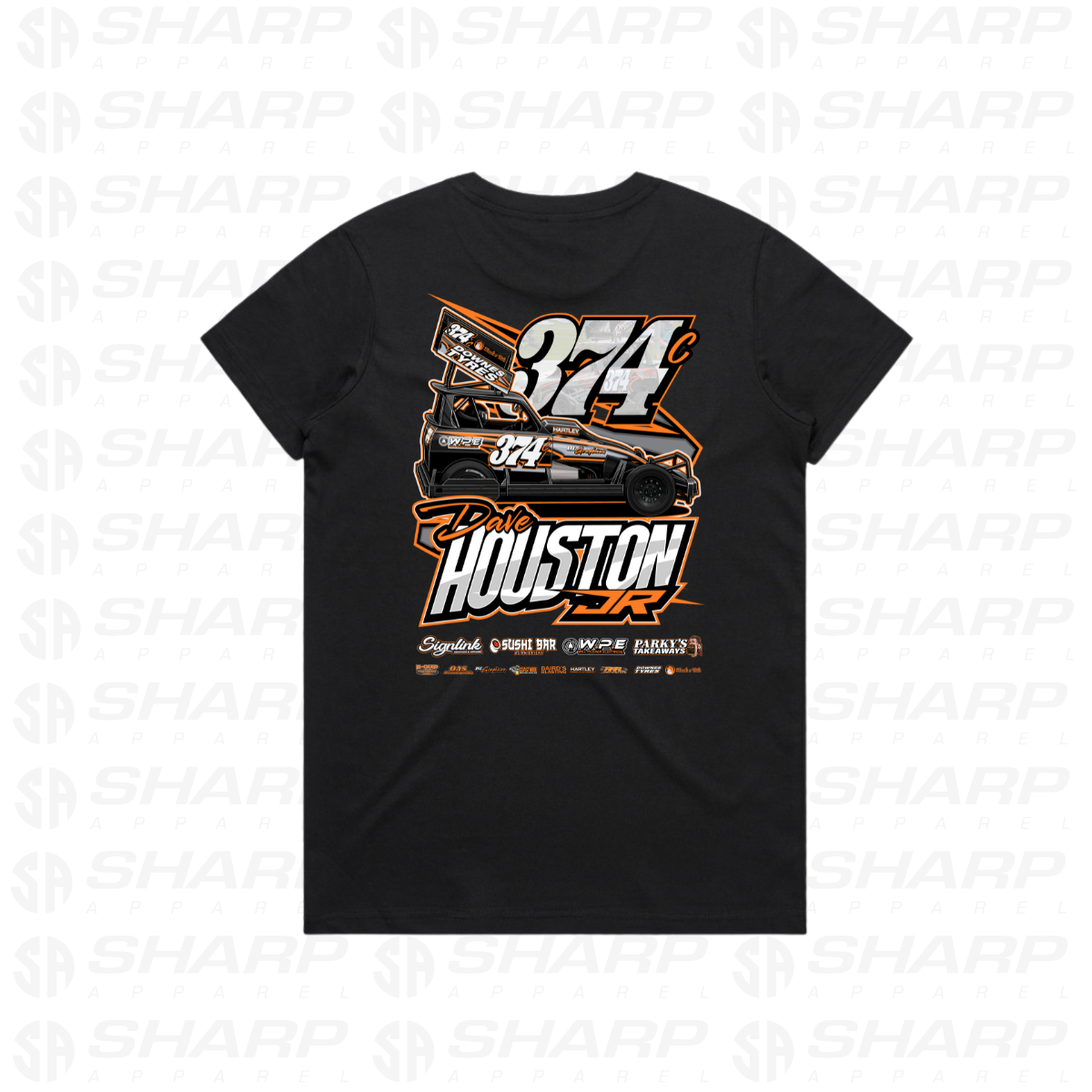 374c Dave Houston Jr 2025/26 - Women's Tee