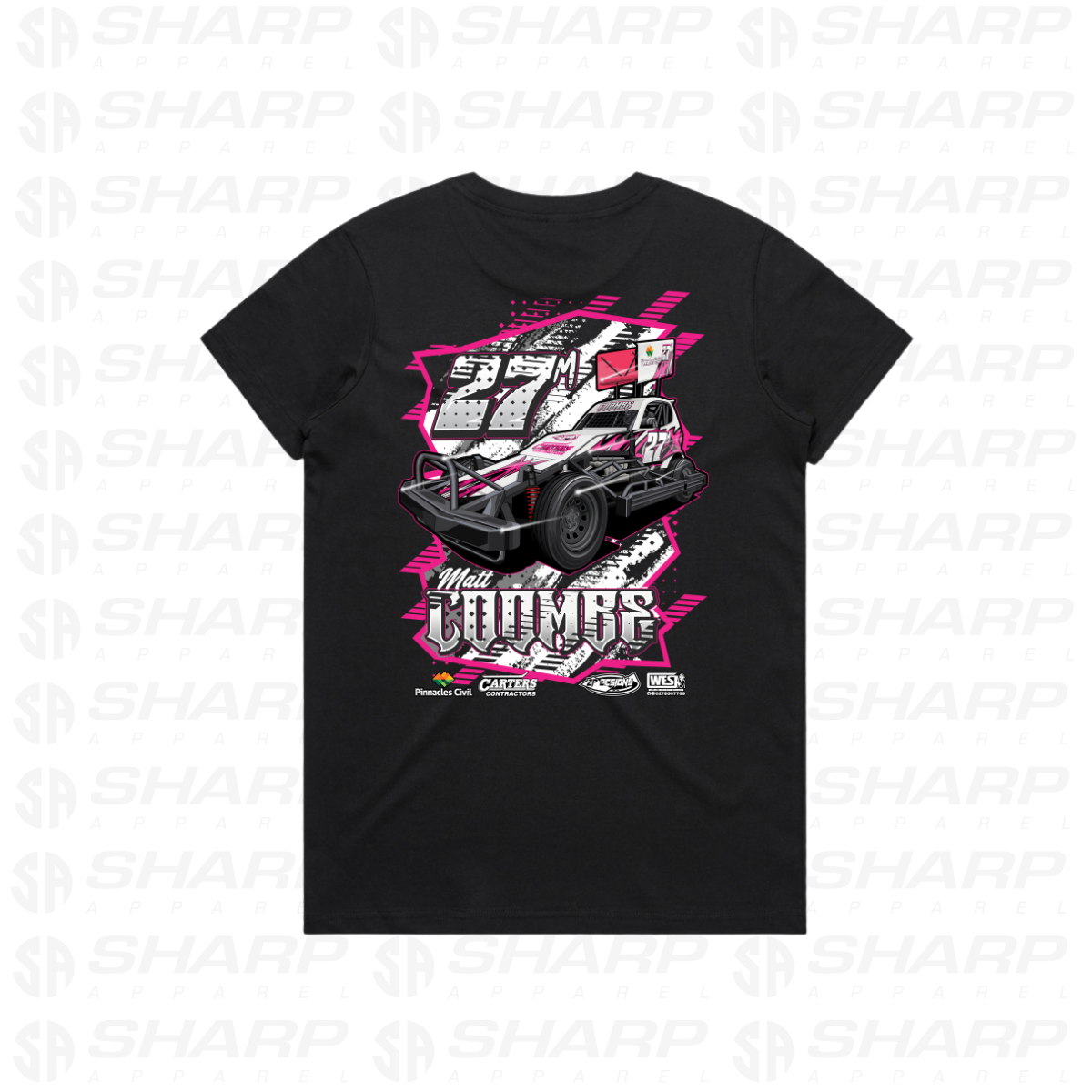 Matthew Coombe Roh 27m Matt Coombe 2025/26 - Women's Tee – Sharp Apparel Limited
