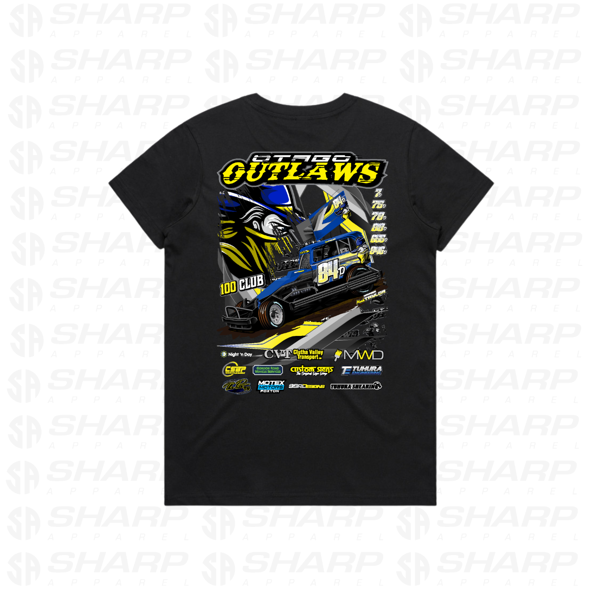 Otago Outlaws 2026 - Women's Tee