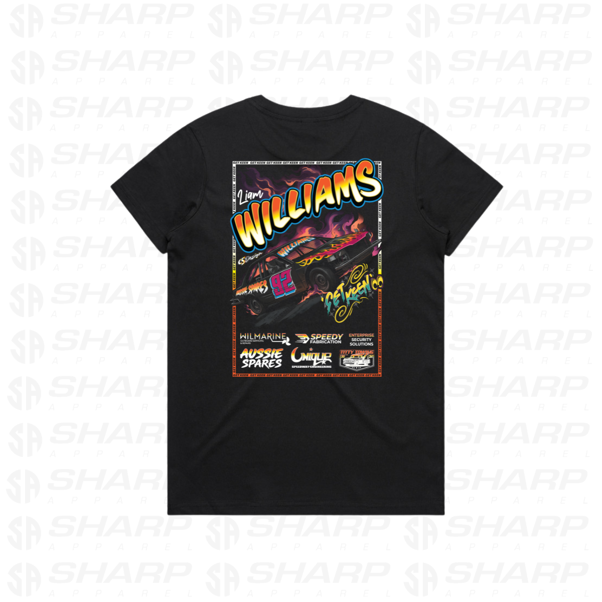 92 Liam Williams - Women's Tee