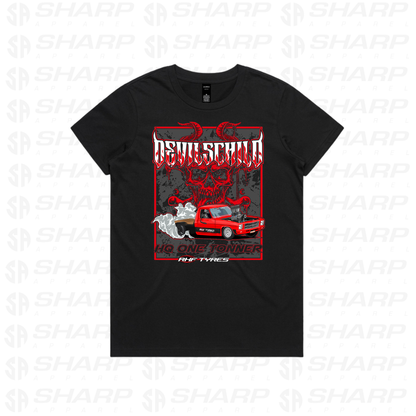 Devilschild Burnout Ute - Women's Tee