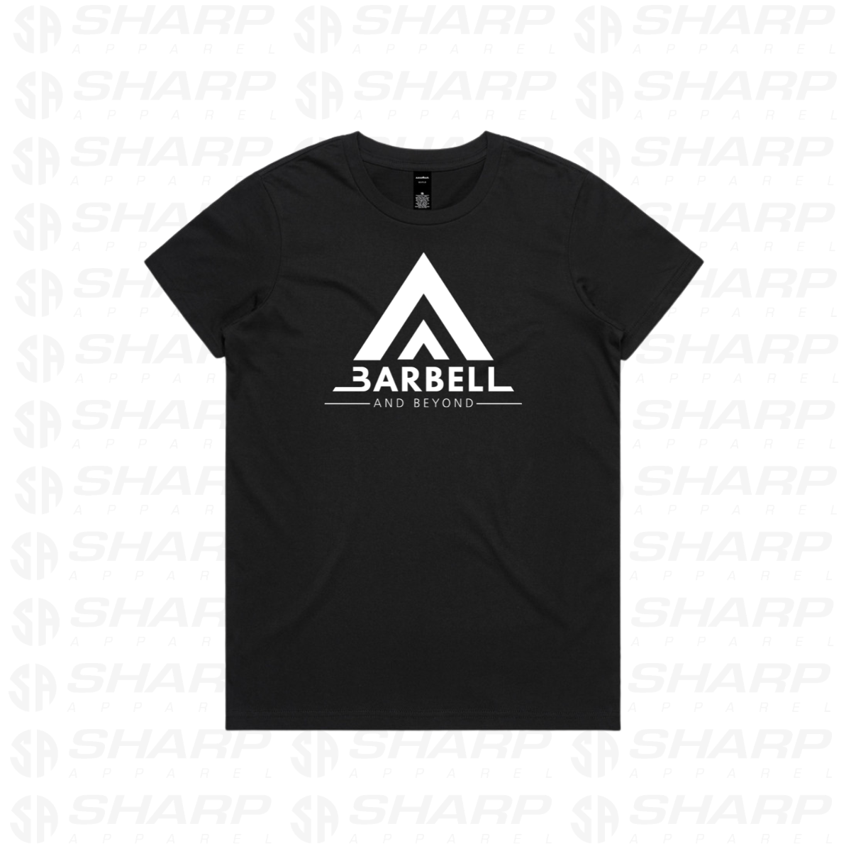 Barbell and Beyond Chest Logo - Women's Tee