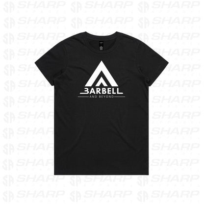 Barbell and Beyond Chest Logo - Women's Tee