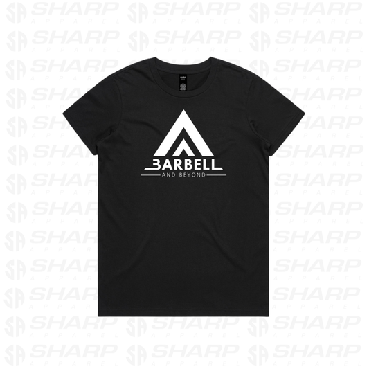 Barbell and Beyond Chest Logo - Women's Tee