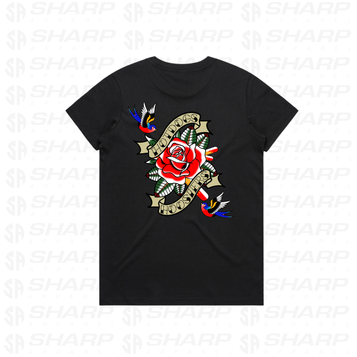 H&H Redlines & Roses 001 - Women's Tee