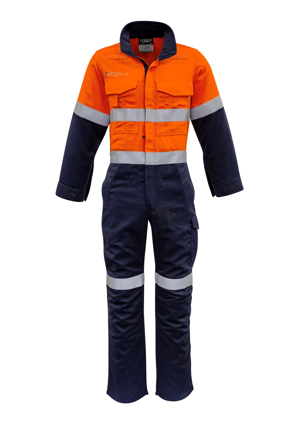 Orange/Navy