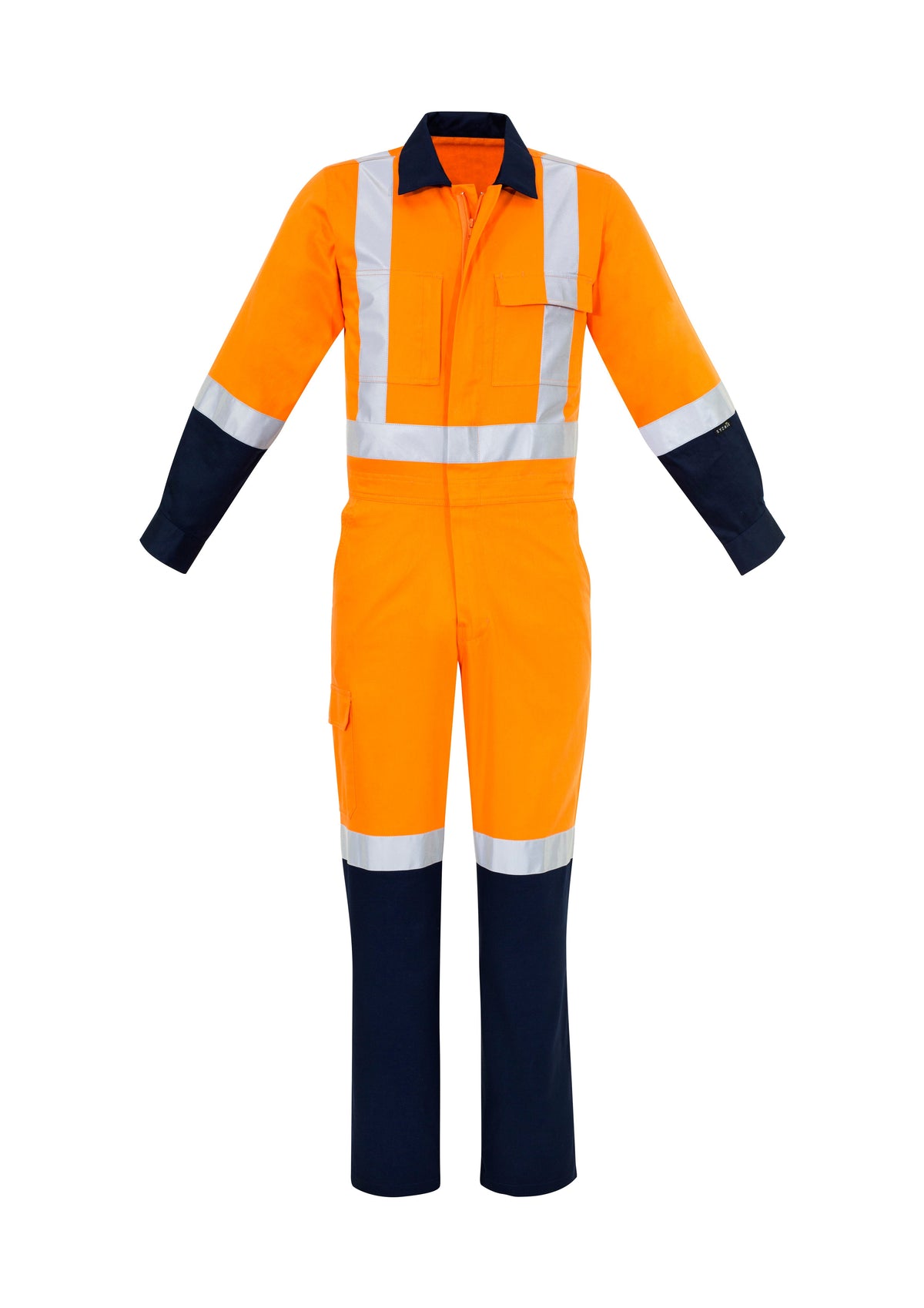 Orange/Navy