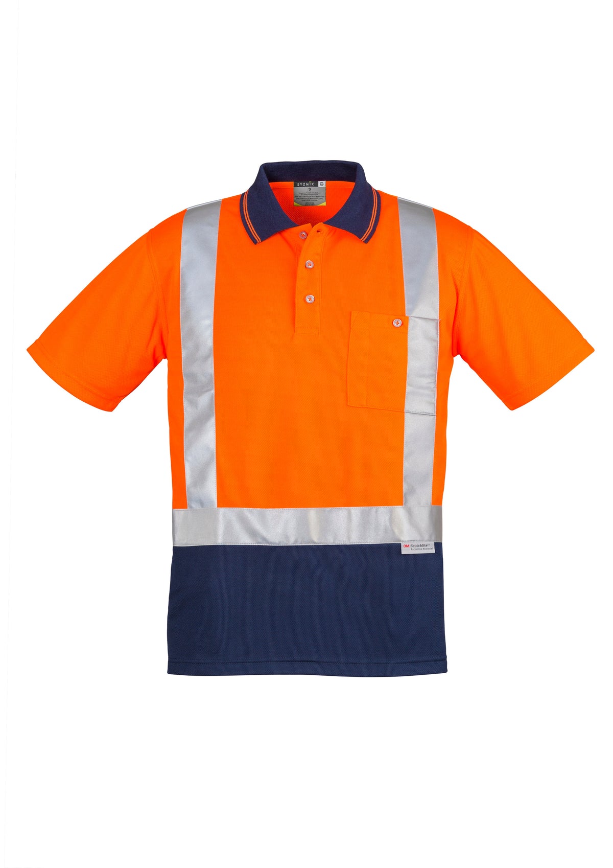 Orange/Navy
