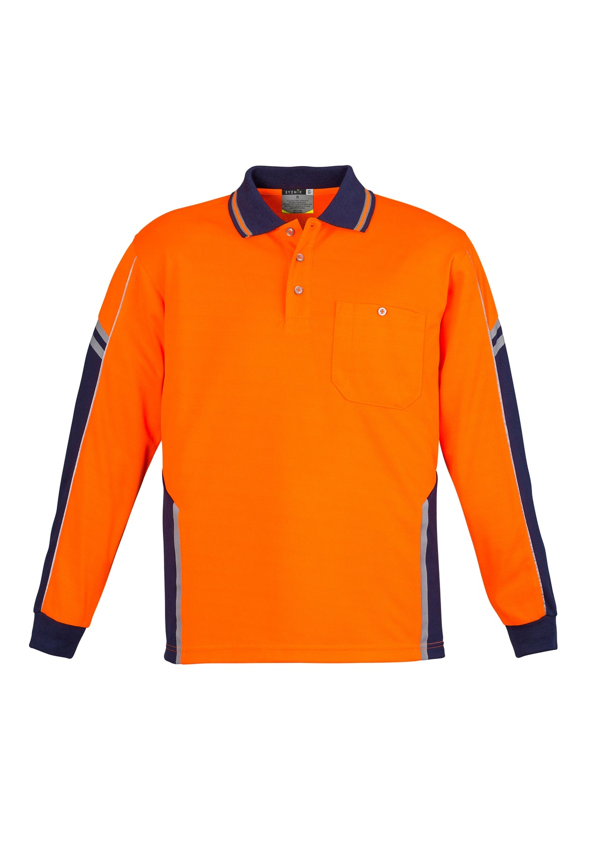 Orange/Navy