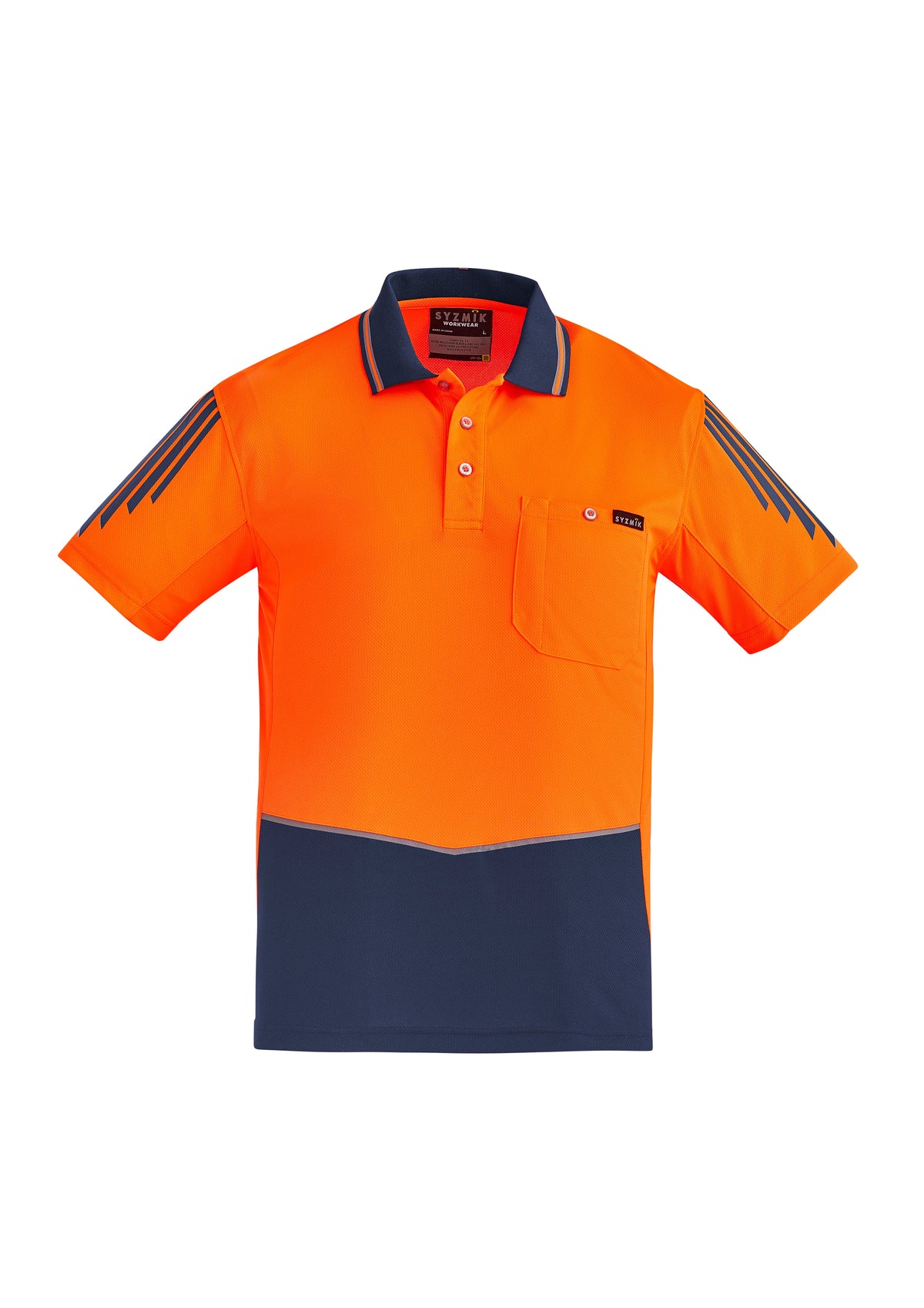 Orange/Navy