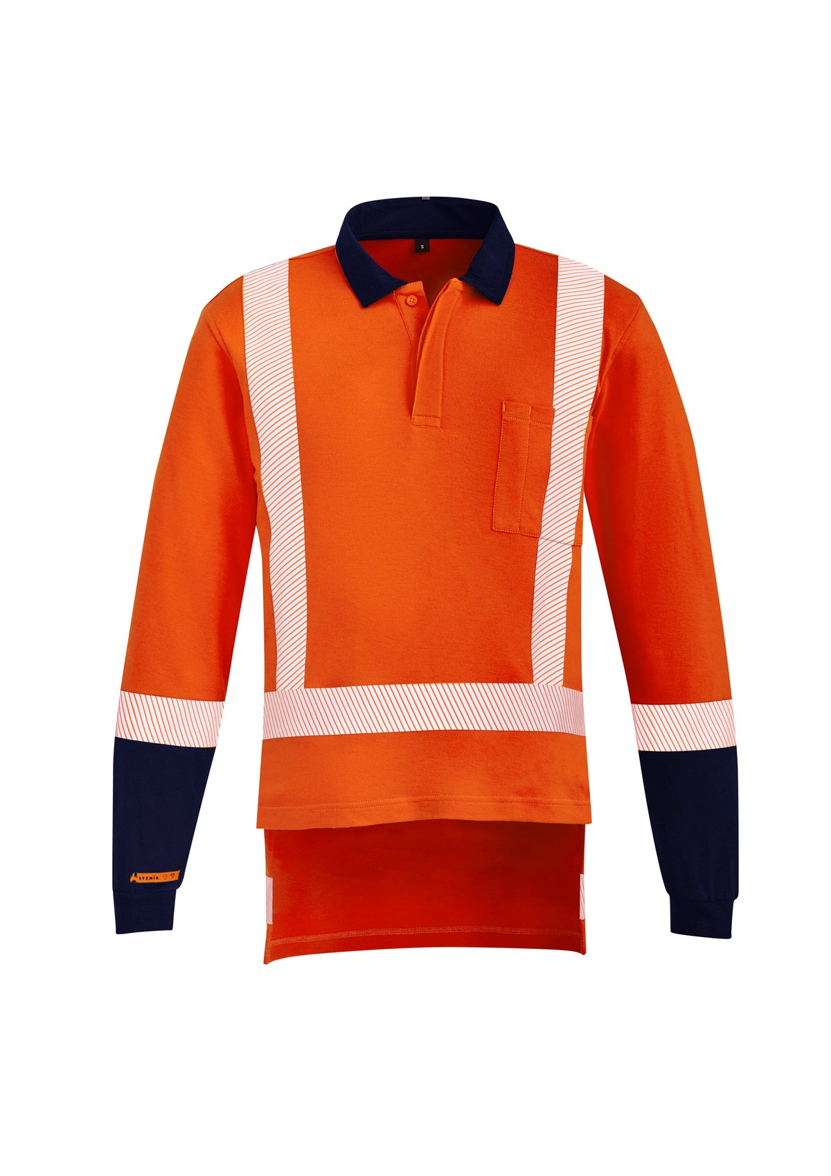 Orange/Navy