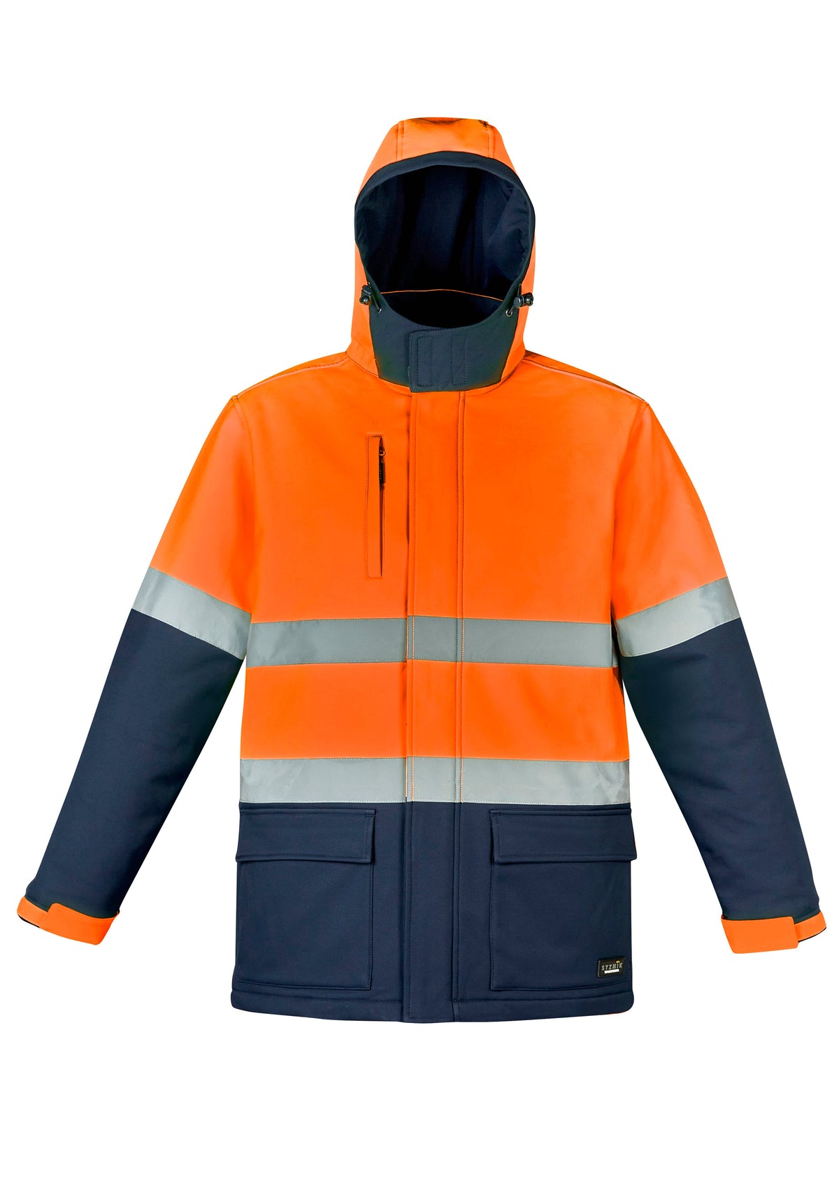 Orange/Navy
