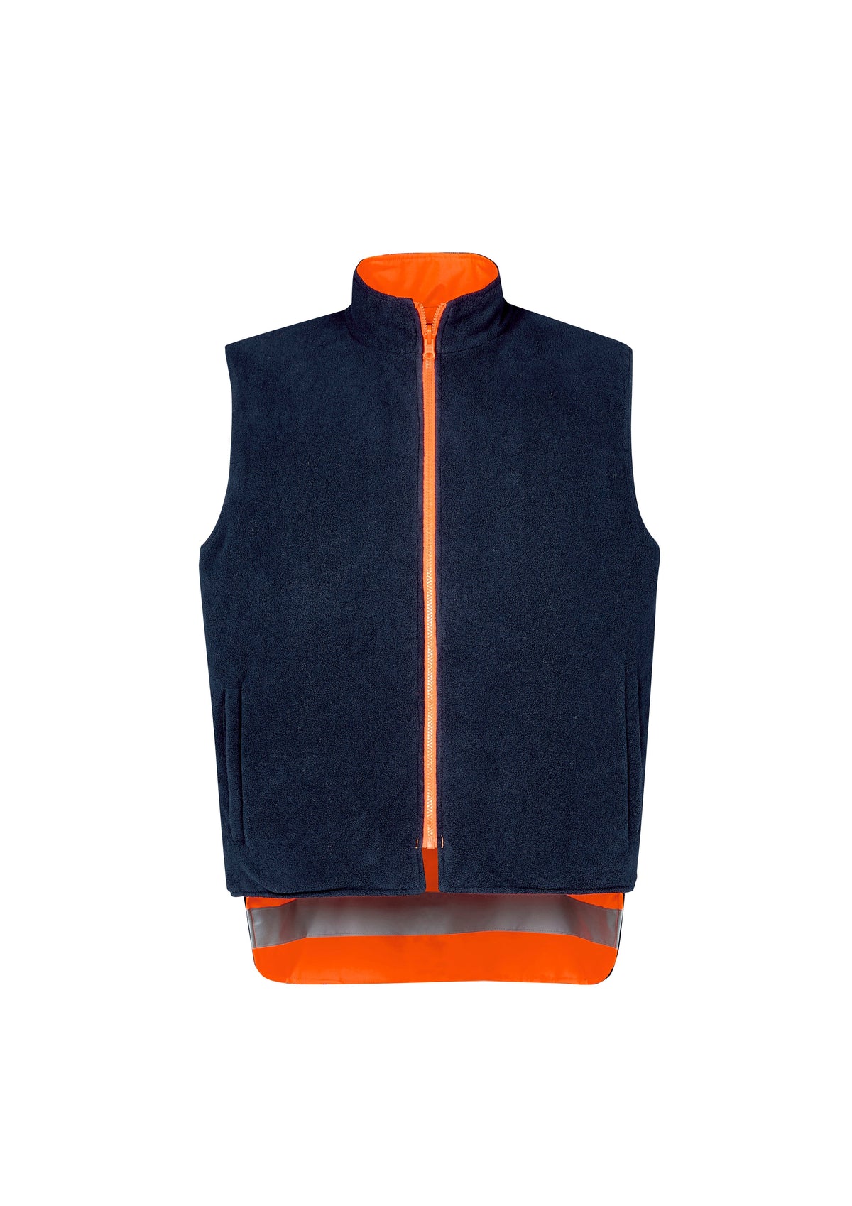 Orange/Navy