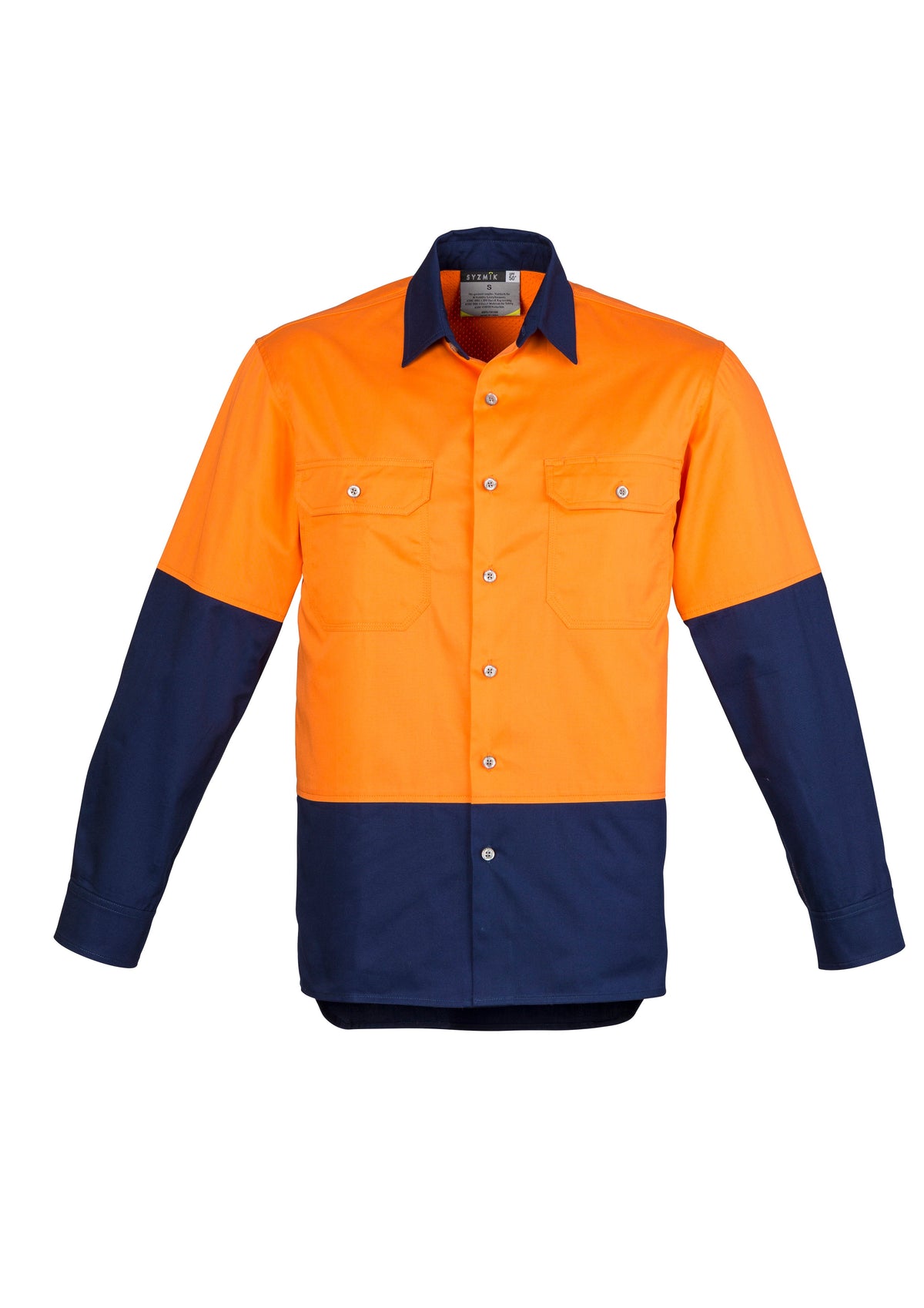 Orange/Navy