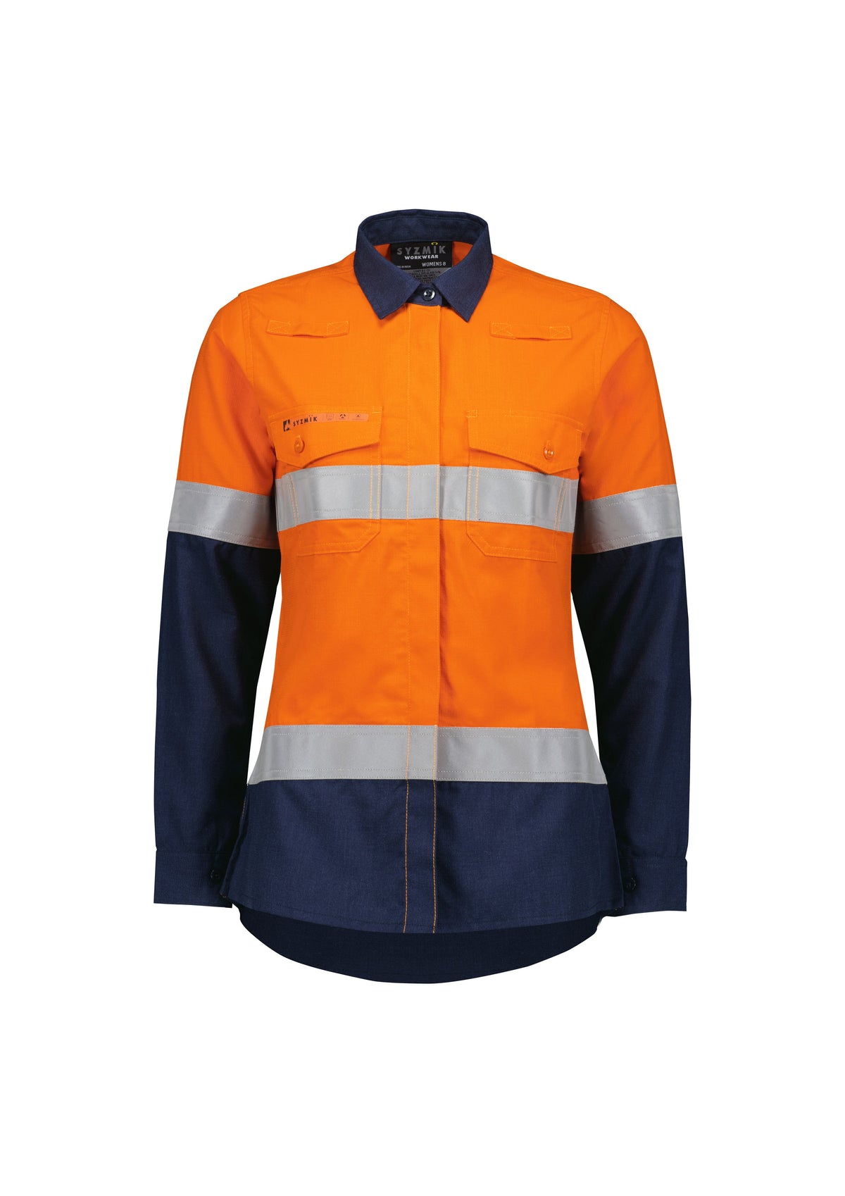 Orange/Navy