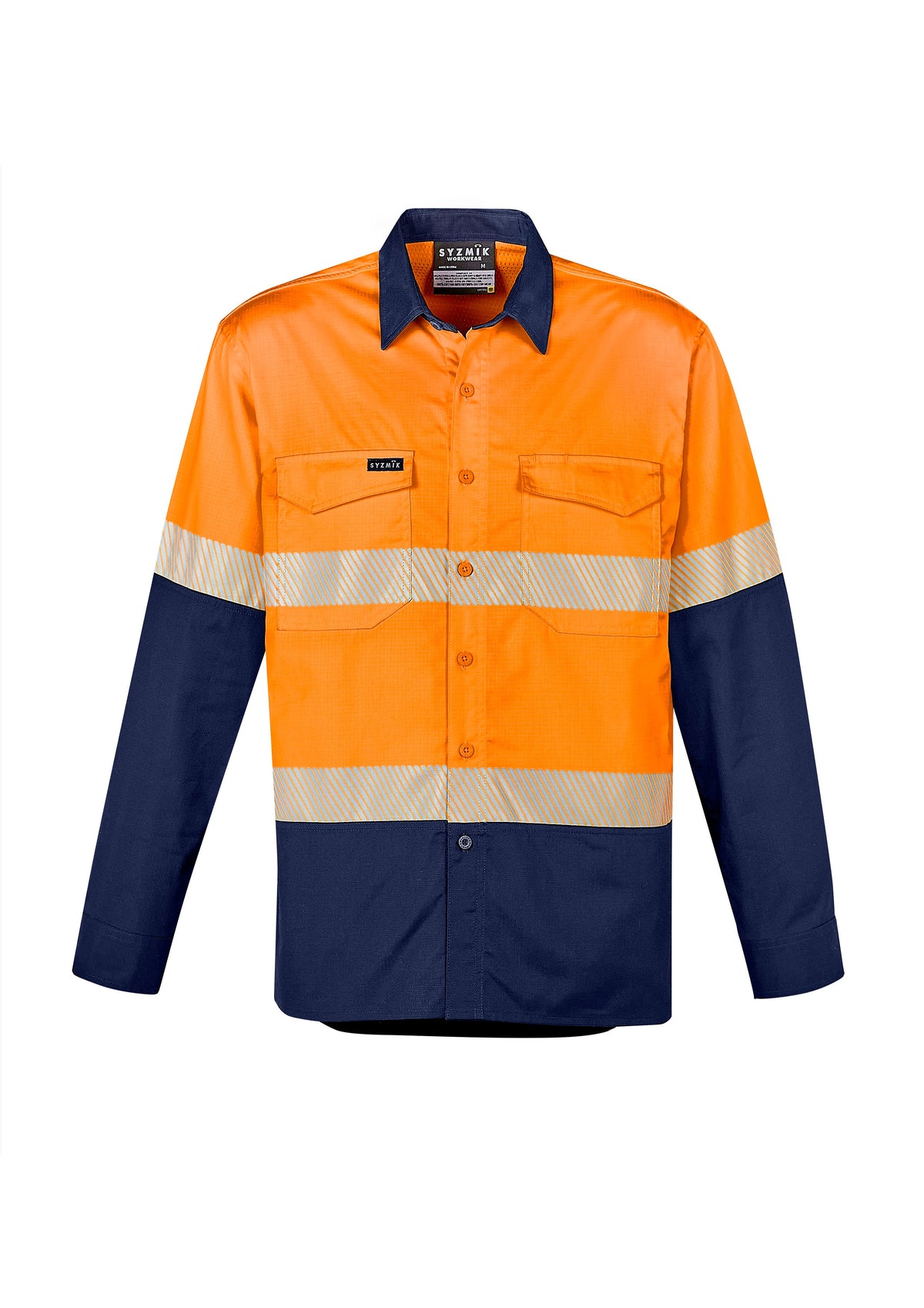 Orange/Navy