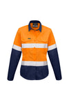 Orange/Navy