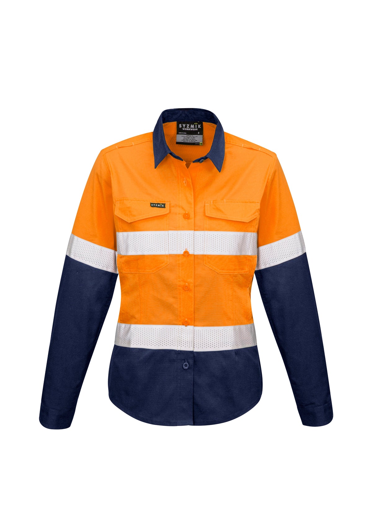 Orange/Navy
