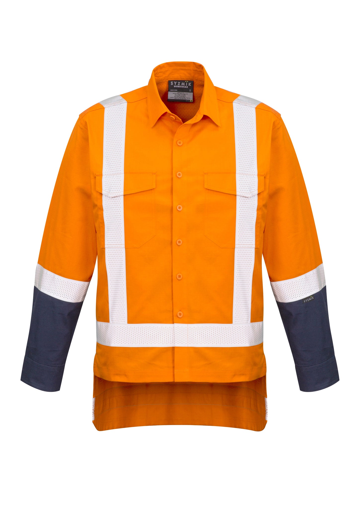 Orange/Navy