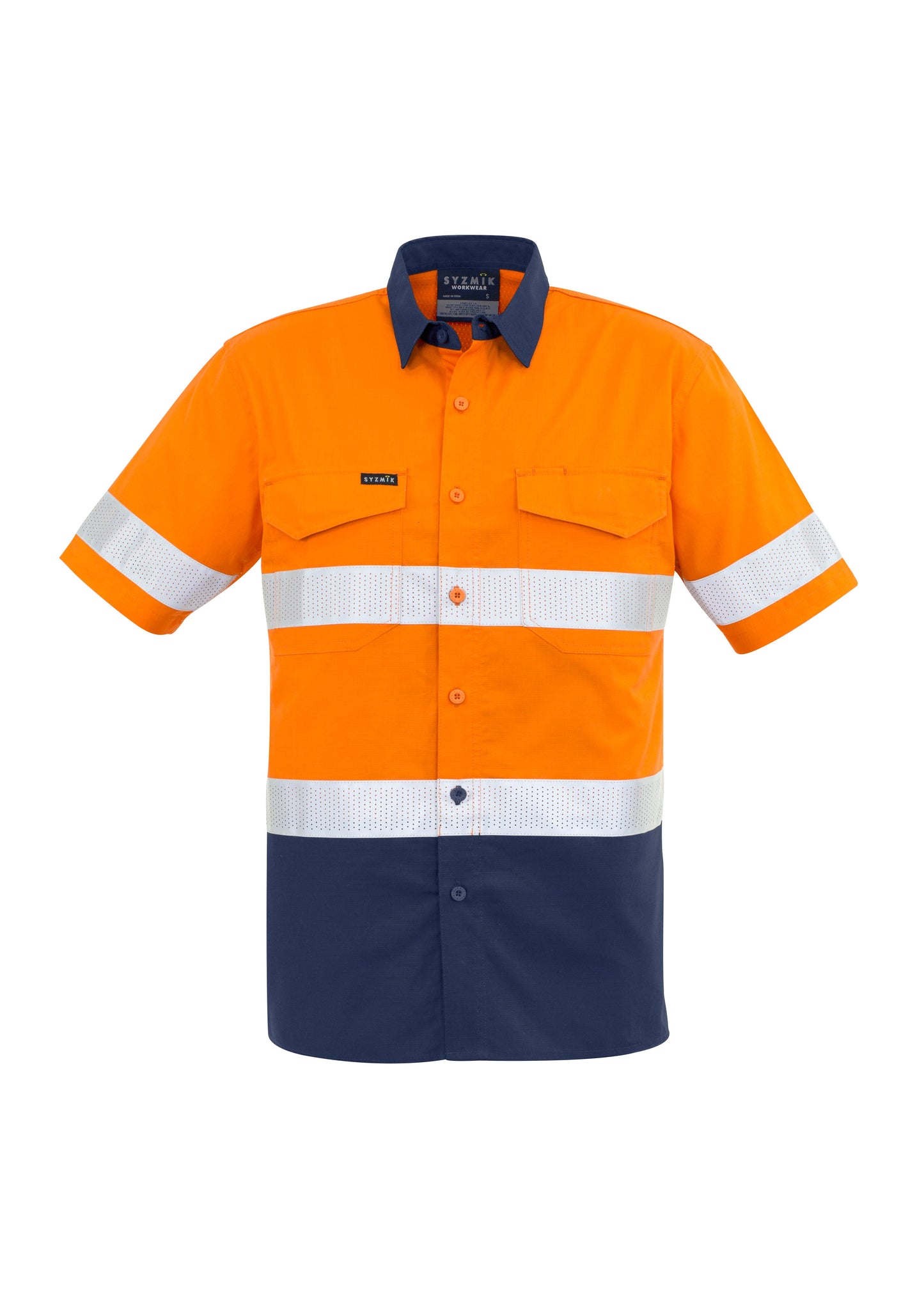 Orange/Navy