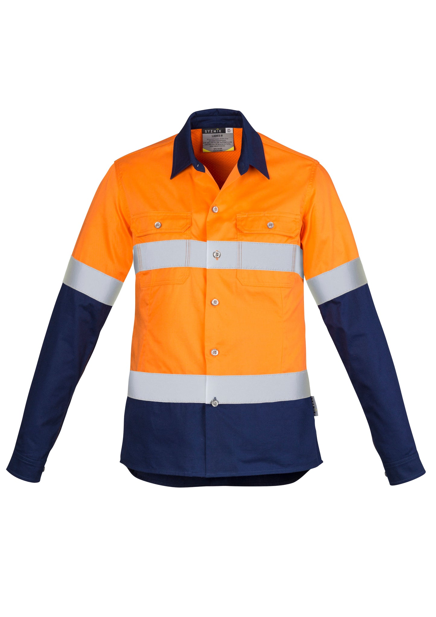 Orange/Navy