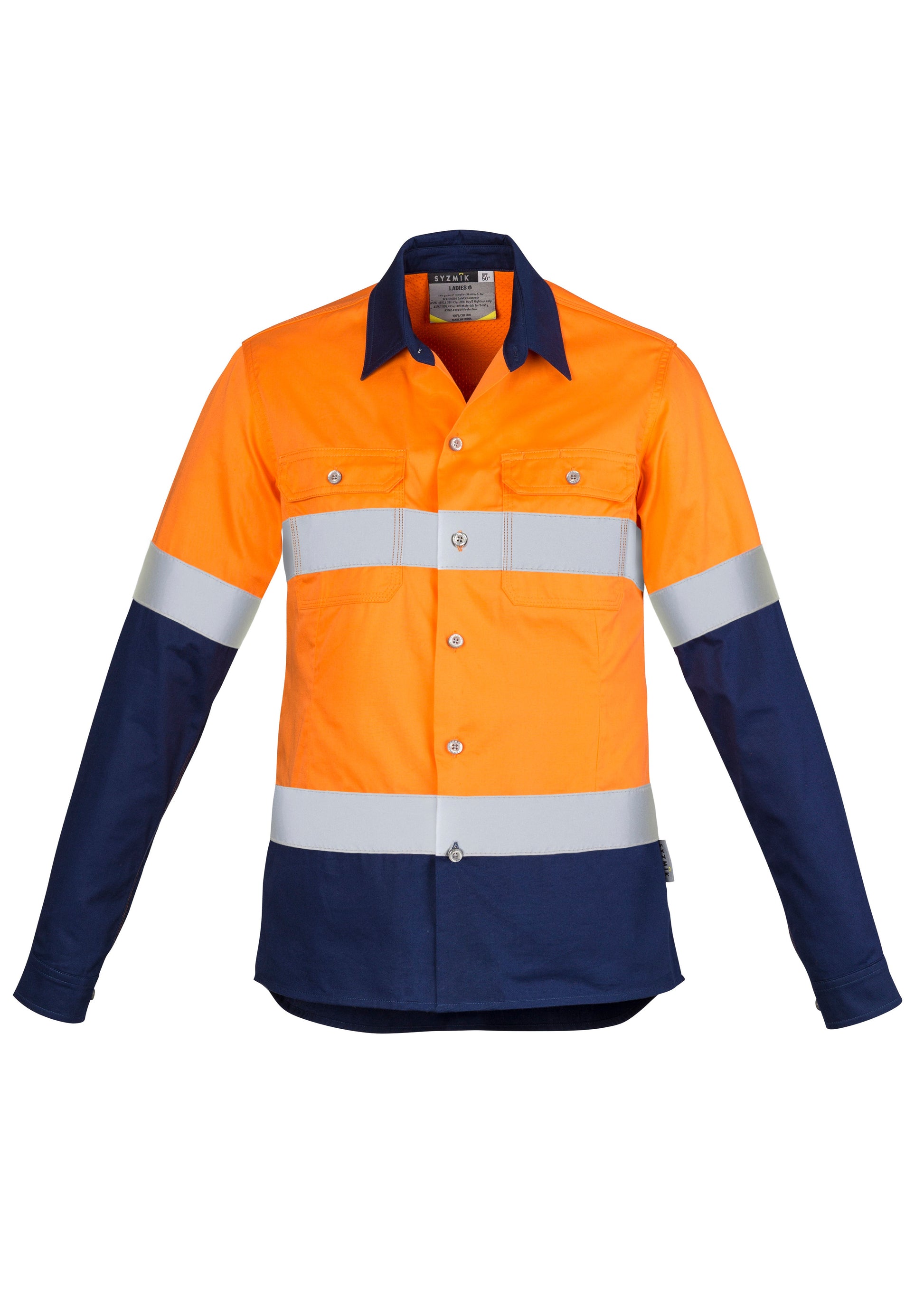 Orange/Navy