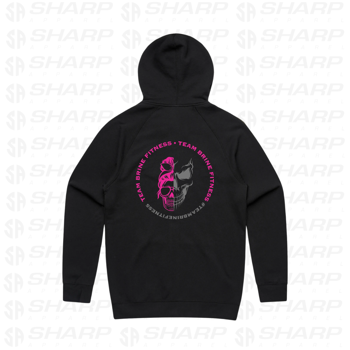 Split Skull - Zip Hoodie